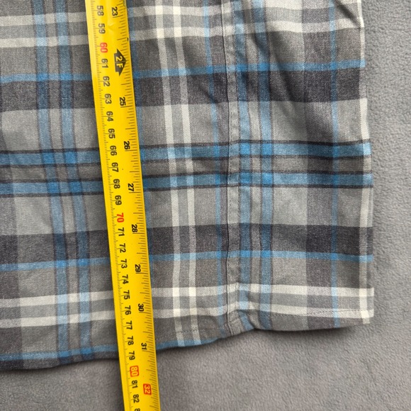 Helikon-Tex Defender Mk2 Pilgrim Shirt Mens Medium Blue Grey Plaid Tactical L/S - Picture 4 of 8